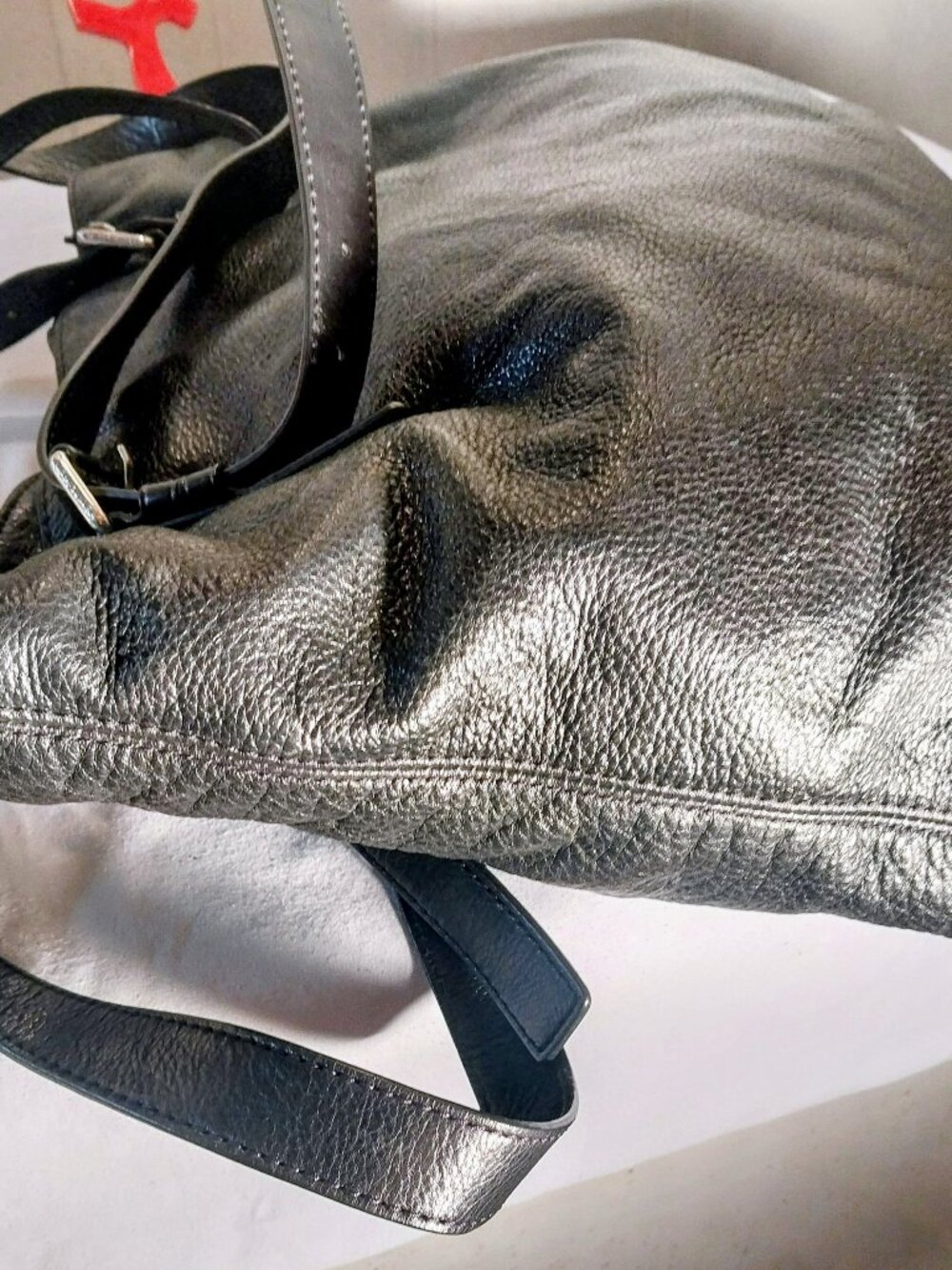 Michael Kors Hamilton Satchel Handbag PRE-OWNED - Picture 8 of 11